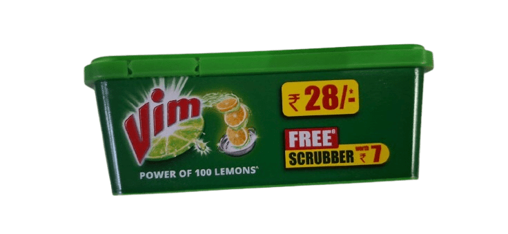 Vim Soap (Power of Lemons) Scrubber Free - Image 2